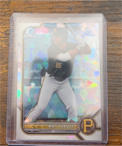 2022 Bowman Chrome #BCP-91 Matt Fraizer — front