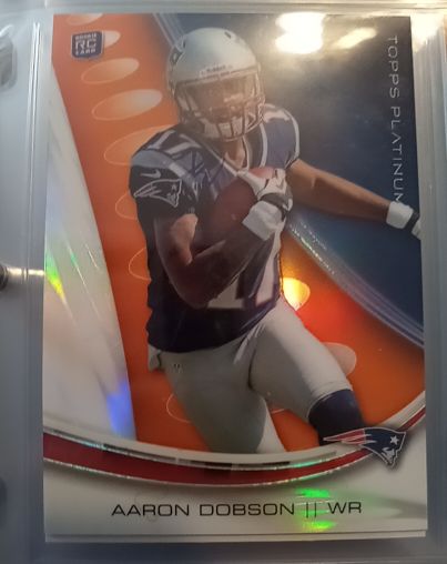 2013 Topps Platinum #138 Aaron Dobson — front