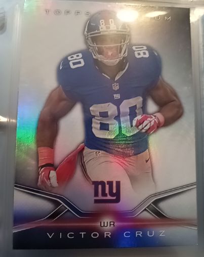 2014 Topps Platinum #30 Victor Cruz — front