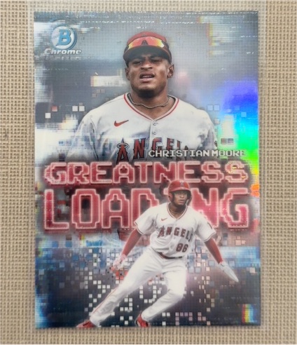2025 Bowman Chrome #GL-19 Christian Moore — front