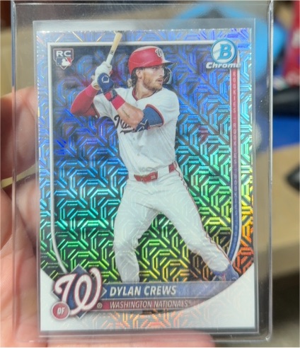 2025 Bowman Chrome #42 Dylan Crews — front