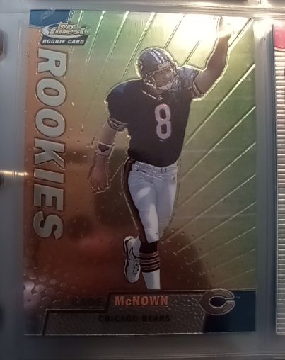 1999 Topps Finest #165 Cade McNown — front