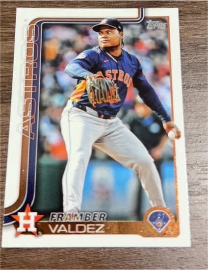 2025 Topps Series 2 #544 Framber Valdez — front