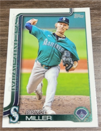 2025 Topps Series 2 #358 Bryce Miller — front