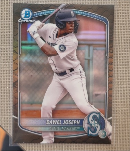 2025 Bowman Chrome Prospects #BCP-8 Dawel Joseph — front