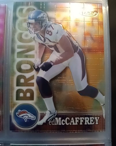 2000 Topps Finest #87 Ed McCaffrey — front
