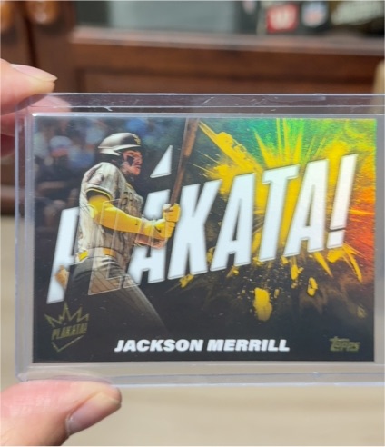 2025 Topps Series 1 #PLAK-14 Jackson Merrill — front