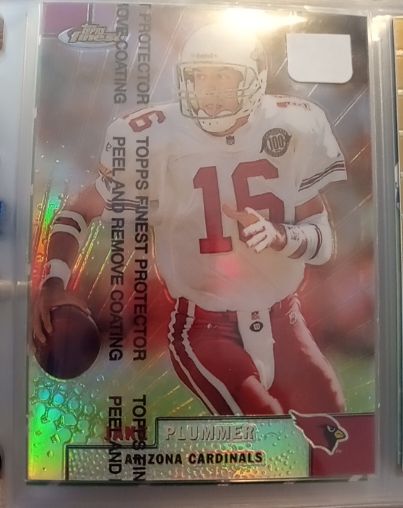 1999 Topps Finest #75 Jake Plummer — front