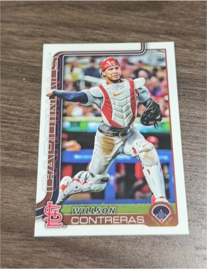 2025 Topps Series 2 #472 Willson Contreras — front
