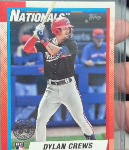 2025 Topps Series 1 #T90-89 Dylan Crews — front