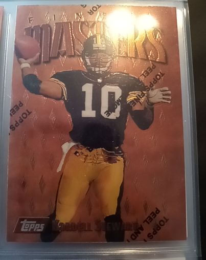 1997 Topps Finest Masters #154 Kordell Stewart — front