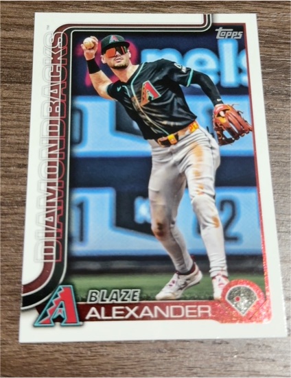 2025 Topps Series 2 #499 Blaze Alexander — front