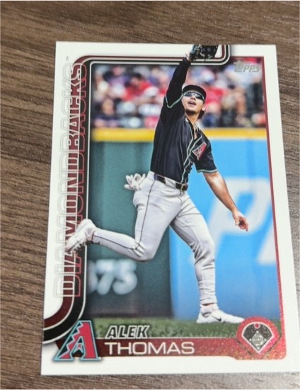 2025 Topps Series 2 #428 Alek Thomas — front