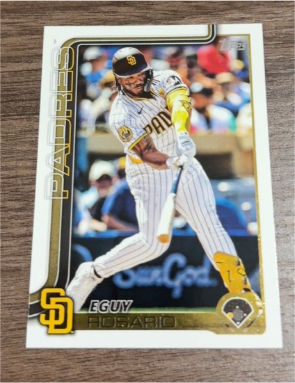 2025 Topps Series 2 #624 Eguy Rosario — front