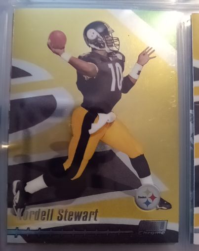 1999 Topps Stadium Club Chrome #115 Kordell Stewart — front