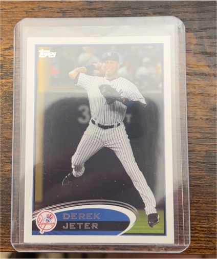 2012 Topps #30 Derek Jeter — front