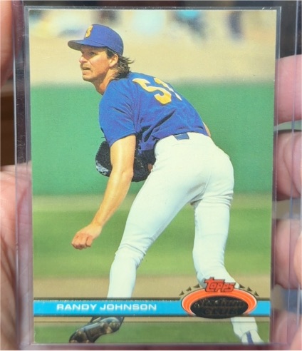 1991 Topps Stadium Club #409 Randy Johnson — front