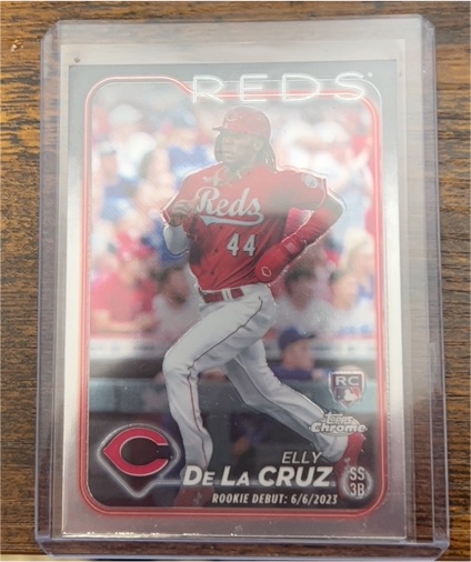 2024 Topps Chrome Update #US350 Elly De La Cruz — front
