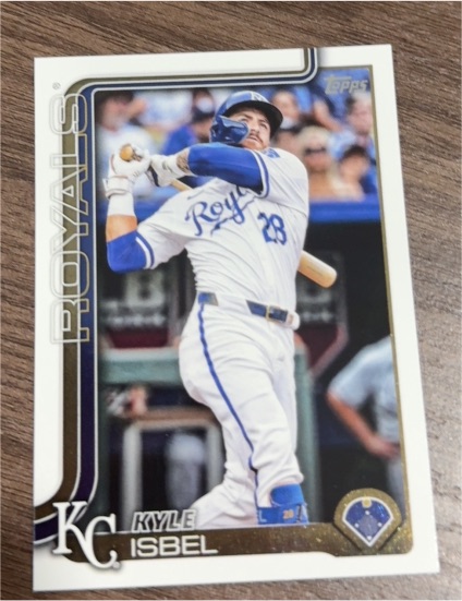 2025 Topps Series 2 #470 Kyle Isbel — front
