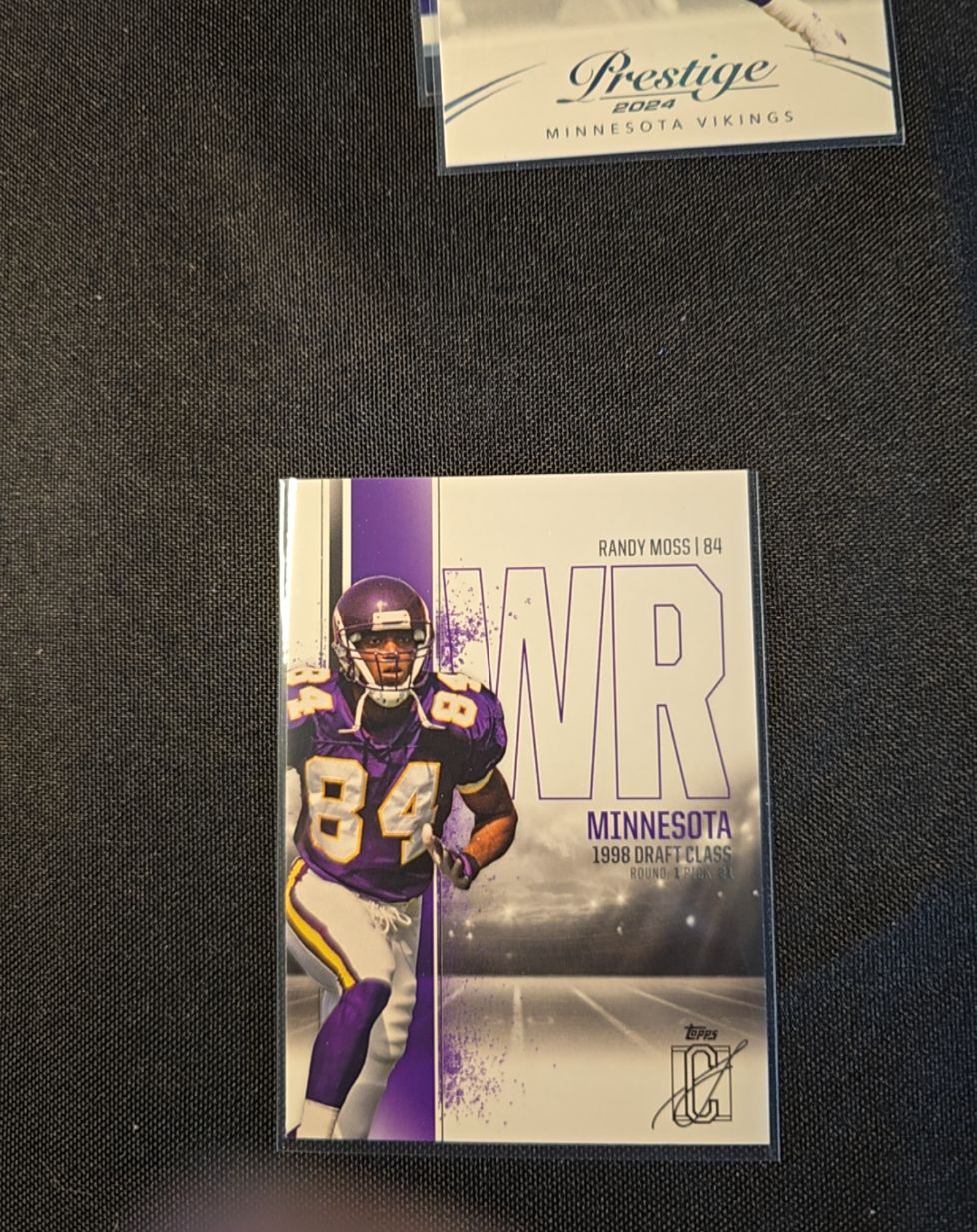 2024 Topps Signature Class #30 Randy Moss — front