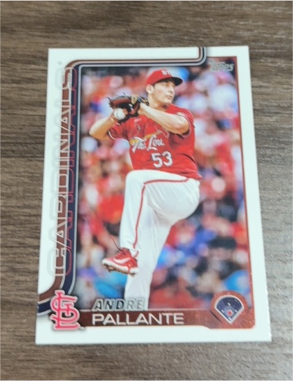 2025 Topps Series 2 #623 Andre Pallante — front