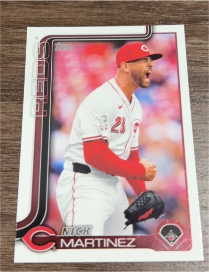 2025 Topps Series 2 #696 Nick Martinez — front