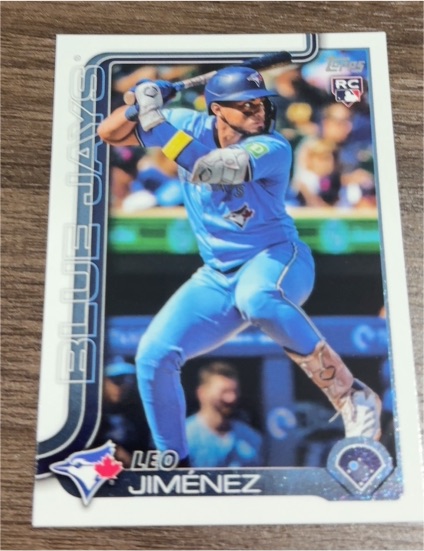 2025 Topps Series 2 #535 Leo Jimenez — front