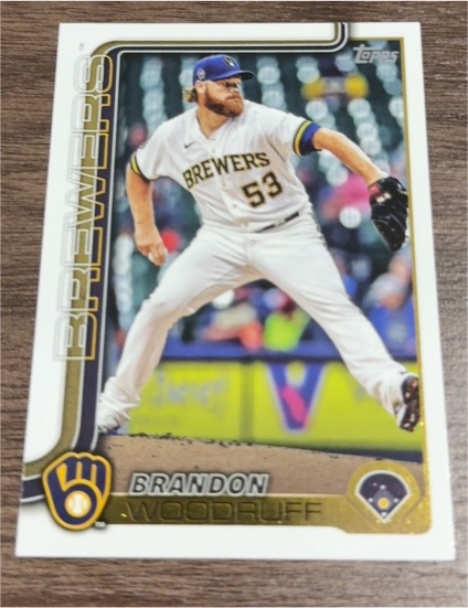 2025 Topps Series 2 #620 Brandon Woodruff — front