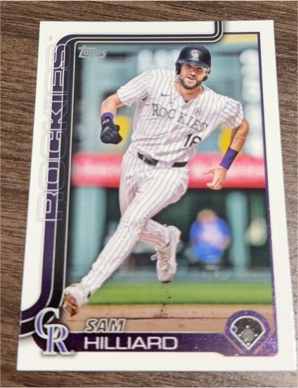 2025 Topps Series 2 #627 Sam Hilliard — front