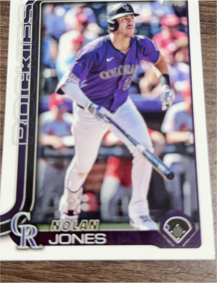 2025 Topps Series 2 #403 Nolan Jones — front