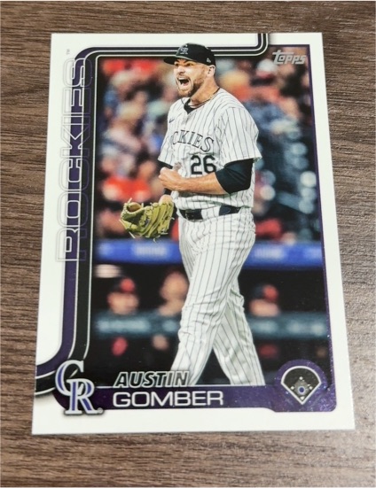 2025 Topps Series 2 #640 Austin Gomber — front
