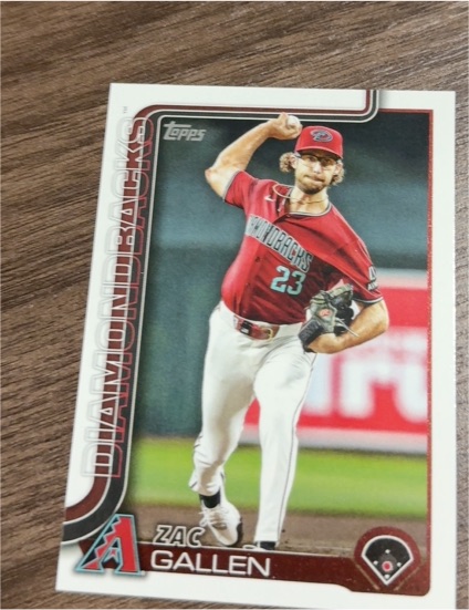 2025 Topps Series 2 #448 Zac Gallen — front