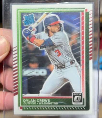 2025 Panini Donruss Optic #54 Dylan Crews — front