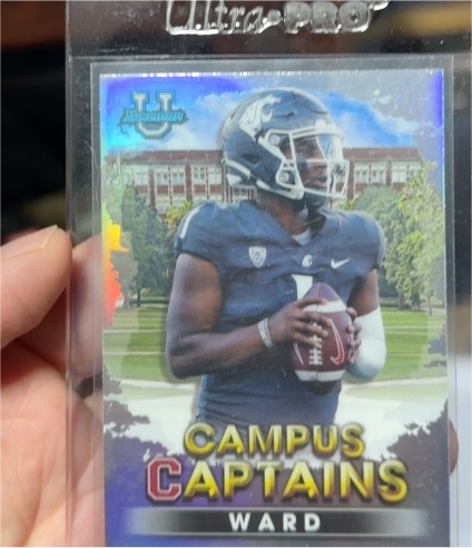 2022 Bowman's Best University Campus Captains #CC-30 Cameron Ward — front