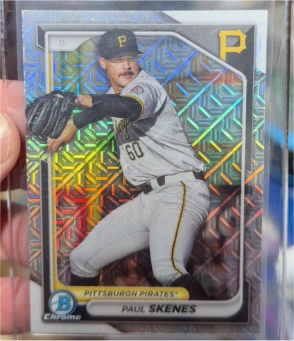 2024 Bowman Chrome Prospects #BCP-125 Paul Skenes — front