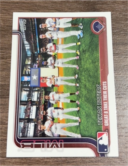 2025 Topps Series 2 #409 Texas Taters Great 8 Take Their Cuts — front
