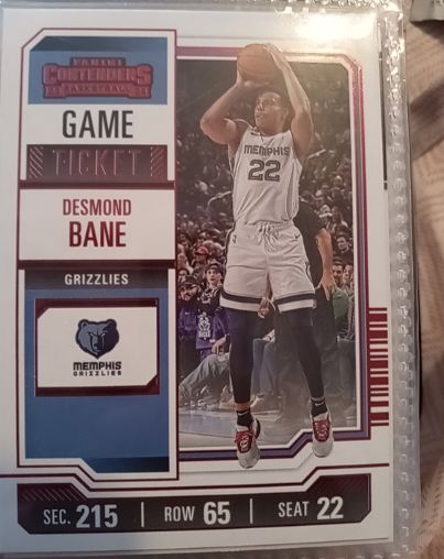 2023-24 Panini Contenders #96 Desmond Bane — front