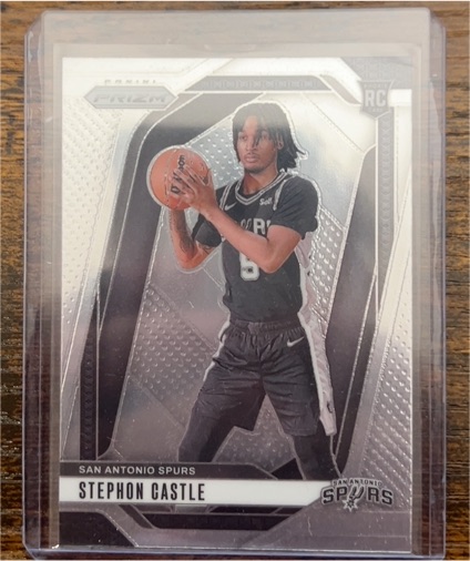 2024-25 Panini Prizm #234 Stephon Castle — front