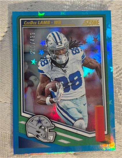2025 Panini Score #137 CeeDee Lamb — front