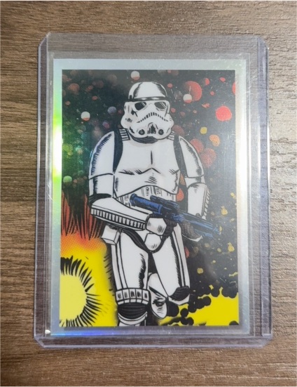 2023 Topps Chrome Star Wars Galaxy #DVBH-3 Stormtrooper — front