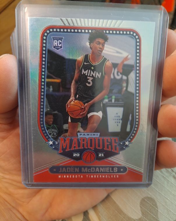 2020-21 Panini Chronicles Marquee #238 Jaden McDaniels — front