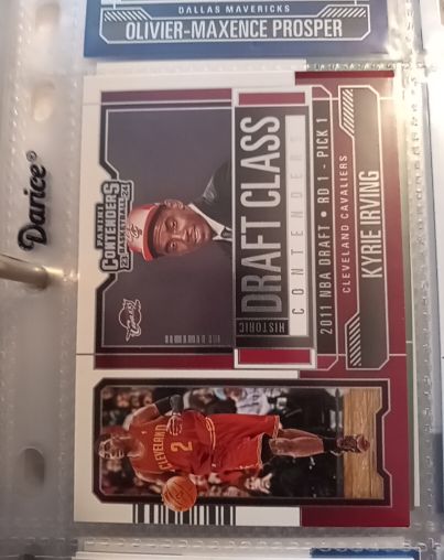 2023-24 Panini Contenders #1 Kyrie Irving — front