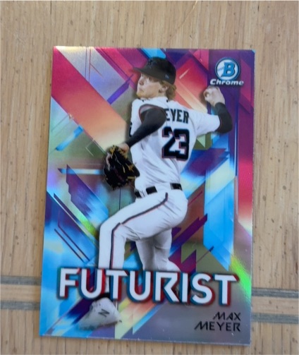 2021 Bowman Chrome Futurist #FUT-MM Max Meyer — front