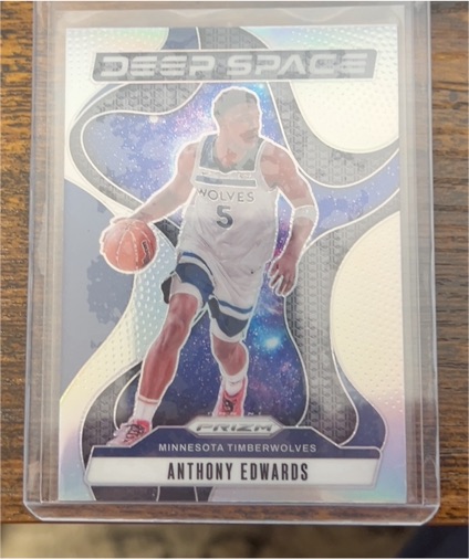 2024-25 Panini Prizm #3 Anthony Edwards — front
