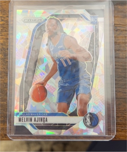 2024-25 Panini Prizm #255 Melvin Ajinca — front