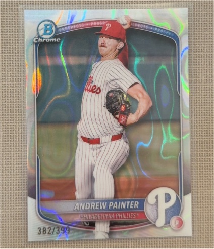 2025 Bowman Chrome Prospects #BCP-116 Andrew Painter — front