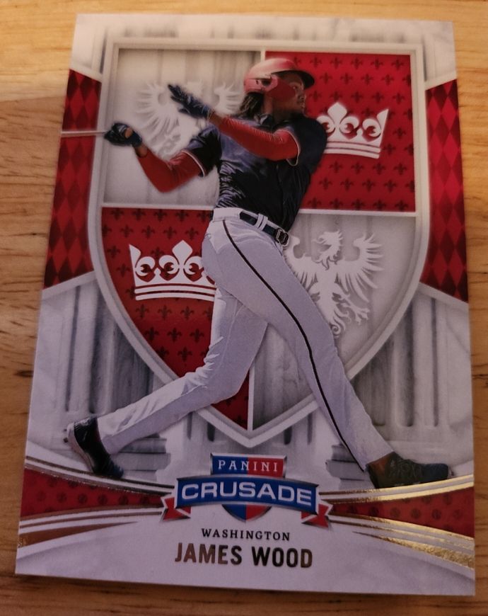 2024 Panini Crusade #128 James Wood — front