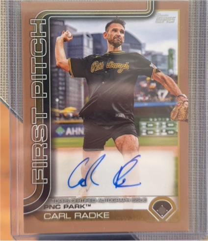 2025 Topps Series 1 #FP-6 Carl Radke — front
