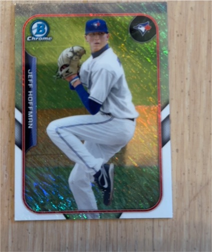 2015 Bowman Chrome #ffm-jho Jeff Hoffman — front