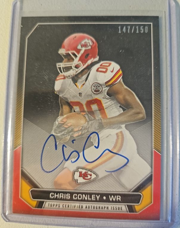 2015 Topps Rookie Premiere #147 Chris Conley — front